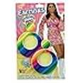thumbnail image 3 of Costumes For All Occasions FM62234 Mod Rainbow Earrings, 3 of 3