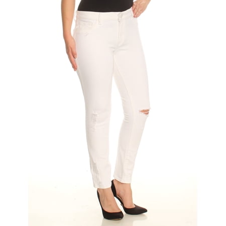 DL1961 $178 Womens New 0587 White Skinny Casual Jeans 30 WAIST B+B