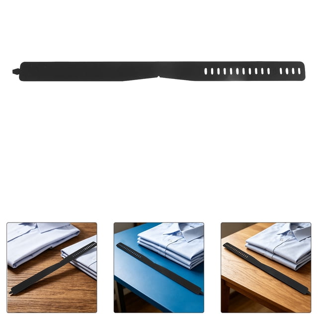 CRILSTYLEO 100Ud De Collar En Negro Para Camisas Con Protección Y Ajuste Universal