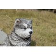 thumbnail image 4 of Garden Decor Animal Statue Malamute Puppy Sitting Statue, 4 of 5