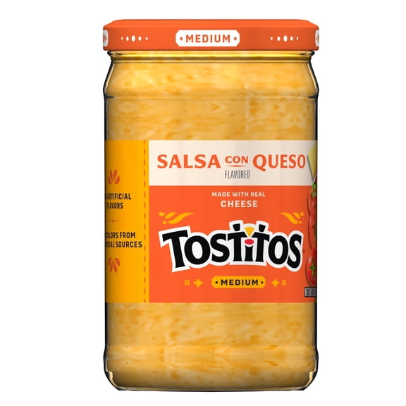 Tostitos Con Queso Cheese, No Artificial Colors, No Artificial Flavors, 23 oz Jar