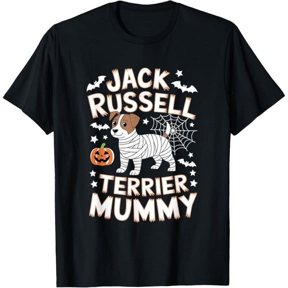 Jack Russell Terrier Mummy - Halloween Costume T-Shirt