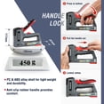 thumbnail image 4 of Clavadora manual 6 en 1 con pistola de grapas WORKPRO con 4000 grapas, 4 of 8