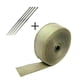 thumbnail image 1 of Sidaley Cinta aislante de escape de 5 metros, envoltura de tubo de escape, tela aislante práctica duradera para motocicleta Accesorios para motos No.1 Sidaley VI012288-01, 1 of 1