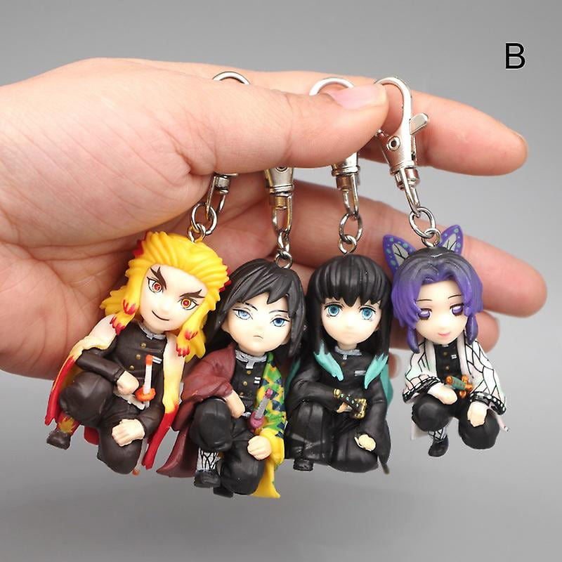 Metal Anime Keychain Size  35 inch