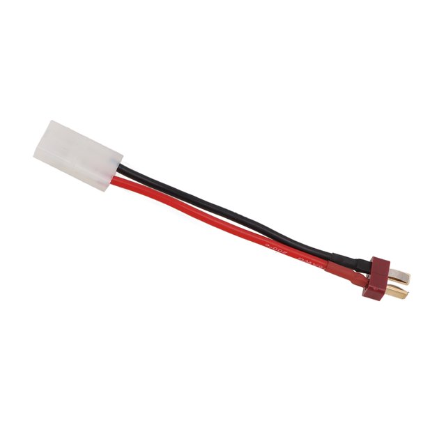 LAFGUR RC Car Connector Wire,for To T Male Cable RC Car Connector Adapter With 16AWG Wire For Aircraft Boat Model 5.3in,for To T Male Cable