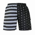 thumbnail image 2 of Men's American Flag Quick-Dry Swim Trunks with Cargo Pocket - Brushed Microfiber Board Shorts for Swimming, Surfing & Beach-7111-8-Lg, 2 of 6