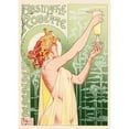 thumbnail image 3 of Privat-Livemont, Henry 14x18 Black Modern Framed Museum Art Print Titled - Absinthe Robette, 1896, 3 of 5