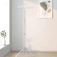 thumbnail image 4 of Adjust Floor Standing Garment Steamer Rack With Handheld Ironing Board Optional For Home Use Grey, 4 of 4