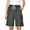 Army Green, variant on Workout Shorts Women Summer Saving Women's Spring/Summer Solid Color Casual Workwear Pocket Shorts L