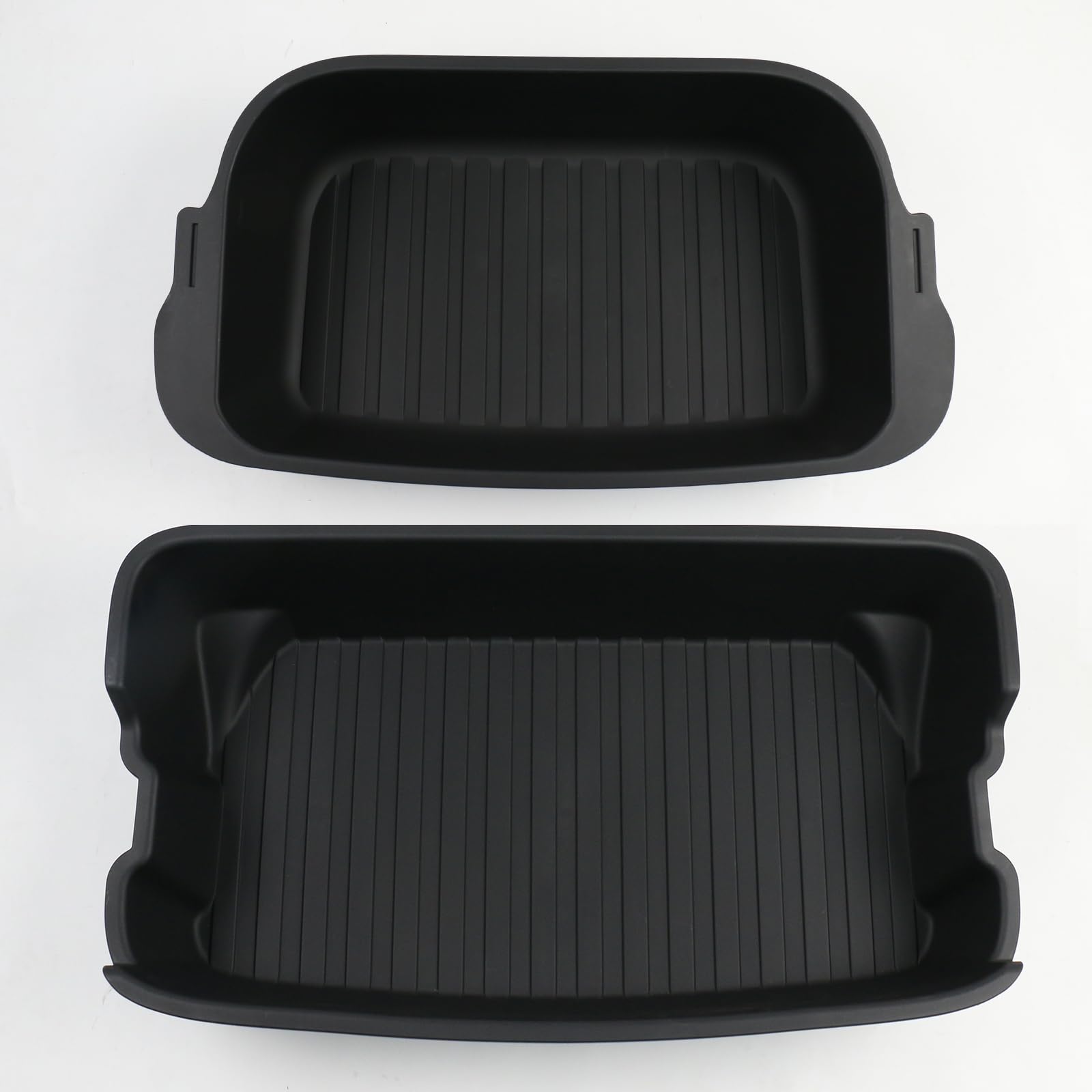 GUANGHUI 2 Pcs Trunk Organizer for 2025 2026 Tesla Model Y Juniper Trunk Storage Box Organizer Tray