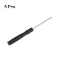 thumbnail image 3 of Uxcell Mini Slotted Screwdriver, 1.5mm Flat Head for Watch Eyeglasses Metal Buckle Electronics Repair, 5 Pack, 3 of 5