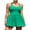 Grass Green, variant on Asoul Womens Racerback Athletic Tennis Dress Square Neck Pleated Golf Dress Built in Shorts