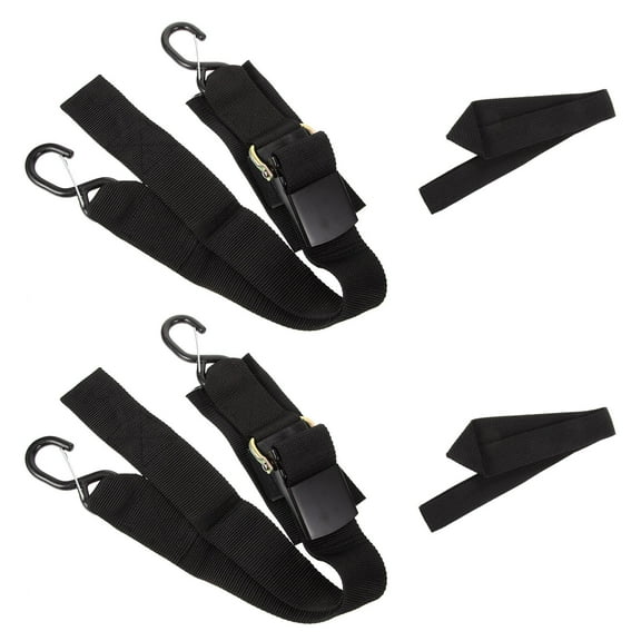 CIMAXIC 2Sets Boat Tie Down for Trailer with Safety Locking 119x5cm