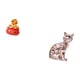 thumbnail image 5 of Figura de gato, artesanía, adorno, cuenco del tesoro, escultura de animal, cornucopia para el Festival de Primavera, año Nuevo, dormitorio, regalo de, 5 of 8