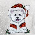 thumbnail image 3 of CafePress - Santas Westie Helper Long Sleeve T Shirt - Women's Long Sleeve Graphic Casual T-Shirt, 3 of 4