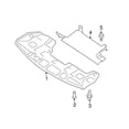 thumbnail image 2 of New Genuine Nissan / Infiniti Cover-Front,Under 758929NB0B OEM, 2 of 10