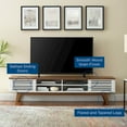 thumbnail image 2 of Modway Render 70" Entertainment Center TV Stand in Walnut White, 2 of 8