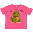 thumbnail image 3 of Inktastic Snappy but Sweet Cute Alligator Boys or Girls Toddler T-Shirt, 3 of 5
