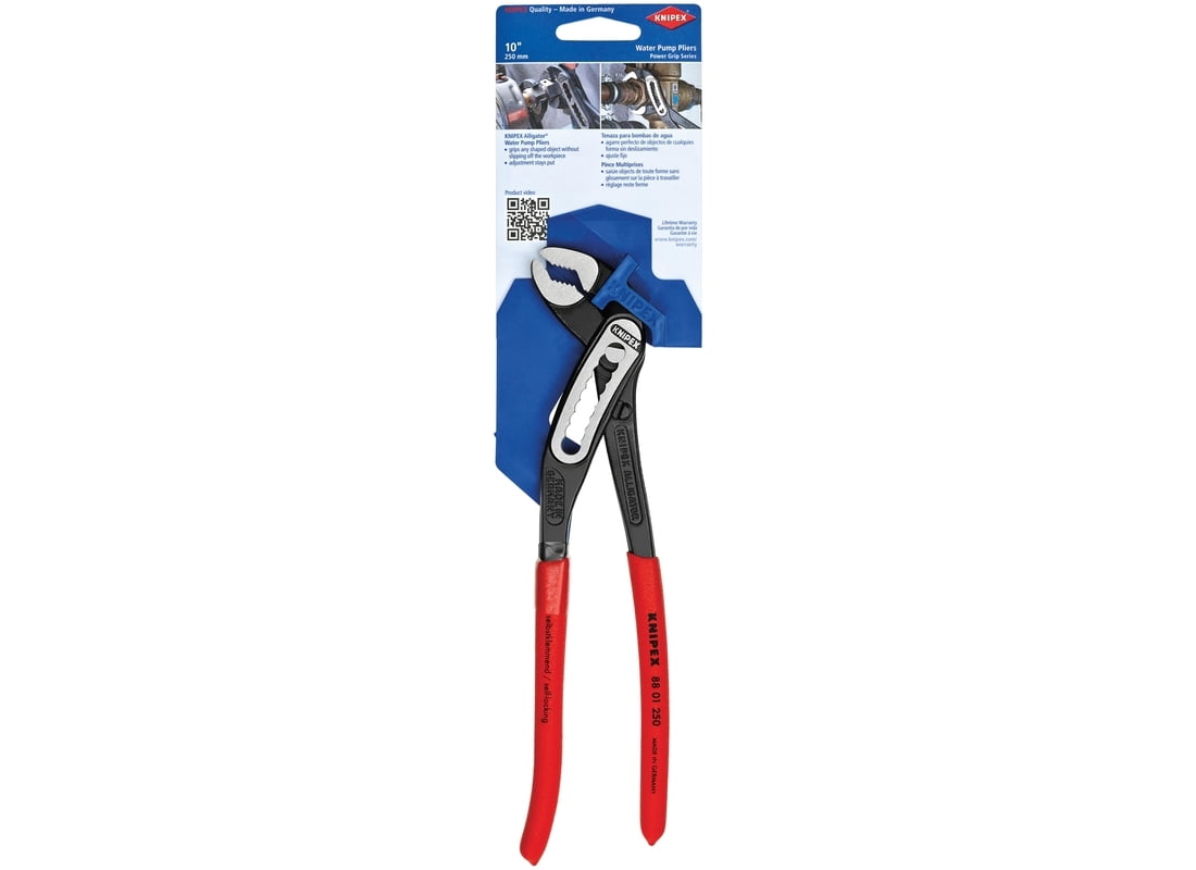 Knipex Alligator Adjustable Water Pump Pliers - 10"