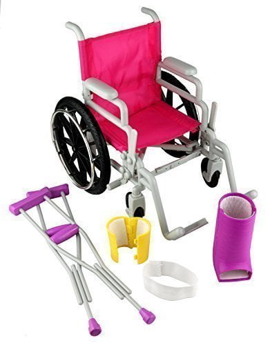american girl doll cast and crutches