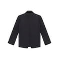 thumbnail image 4 of DPOIS Kids Boys Long Sleeve Formal Suit Blazer Coat Gentleman Suit Jacket Black 6, 4 of 7
