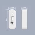 thumbnail image 2 of WiFi Temperature Humidity Sensor APP Smart Control Mobile Phone Reminder Sharing Device APP Smart Control Mobile Phone Reminder Sharing Device Smart Temperature and Humidity Monitor for Hom, 2 of 7