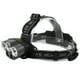 thumbnail image 4 of Linterna frontal T6 con carga USB, faro delantero impermeable, linterna para exteriores, 4 of 8