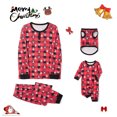 thumbnail image 3 of Hirigin Matching Christmas Pajamas For Family, Baby Romper/Dog Clothes/Plaid Print Tops and Pants Sleepwear Set, 3 of 3
