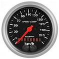 thumbnail image 2 of Autometer Sport-Comp 3-3/8in. 0-225KM/H (GPS) Speedometer Gauge, 2 of 5