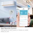 thumbnail image 4 of Injueey Sensor de temperatura y humedad Tuya ZigBee, termómetro Digital montado en la pared, dispositivo higrómetro, hogar, sala de estar, Electrónica, 4 of 6