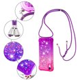 thumbnail image 5 of Funda para iPhone Xr Brillantina Líquida Divertida Reluciente y con Cristales en Movimiento Cuerpo Cruzado con Cordón Ajustable, 5 of 5