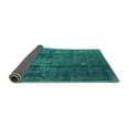 thumbnail image 2 of Ahgly Company Indoor Rectangle Oriental Turquoise Blue Industrial Area Rugs, 5' x 8', 2 of 4