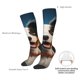 thumbnail image 4 of Fotbe Playful Smile Cute Dog Calcetas Divertidas Estampadas para Hombre y Mujer, Calcetas de Algodón hasta la Rodilla para Caminar, Correr, Enfermería y Embarazo, 4 of 6