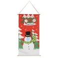 thumbnail image 1 of Home Christmas Banner Window Door Wall Hanging Flag Christmas Holiday Decoration, 1 of 9