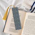 thumbnail image 4 of Kdxio Daisy Floral B Print Metal Tassel Bookmarks,Perfect Gift for Art Lovers and Bookworms Metal Bookmarks for Women, 4 of 8
