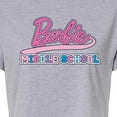 thumbnail image 3 of Barbie - Middle School - Juniors Cropped Cotton Blend T-Shirt, 3 of 5