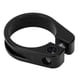 thumbnail image 4 of Abrazadera para tija de sillín de bicicleta, aleación de aluminio de 31,8 mm, corte CNC, diseño hueco ergonómico, abrazadera para tija de sillín de bicicleta, color negro, 4 of 8