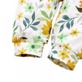 thumbnail image 5 of Eleanos 3-piece Newborn Clothing Kids Girls Sun flower Printed Romper, 5 of 6