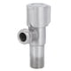 thumbnail image 4 of Válvula de parada de agua fría y caliente de acero inoxidable con rosca G1/2 pulgadas, válvula angular, accesorios de inodoro para lavabo de cocina, 4 of 12