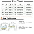 thumbnail image 2 of fatyb Front Closure Bras for Women 2 Pack No Underwire Full Coverage Plain Everyday Bras Comfortable, 2 of 6
