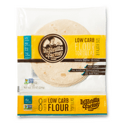 La Tortilla Factory, Low Carb Flour Tortillas, Fajita Size, 8-Count, 6 Packages