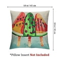 thumbnail image 4 of Cute dessert pillowcase, cushion cover, ice cream pattern sofa pillowcase, popsicle pattern  Set of 2 Multiple specifications, 4 of 7