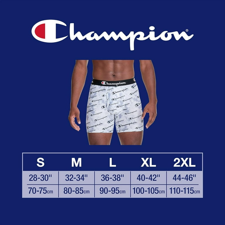Champion Men's Lightweight Stretch Total Support Pouch Boxer Brief, 3 Pack  