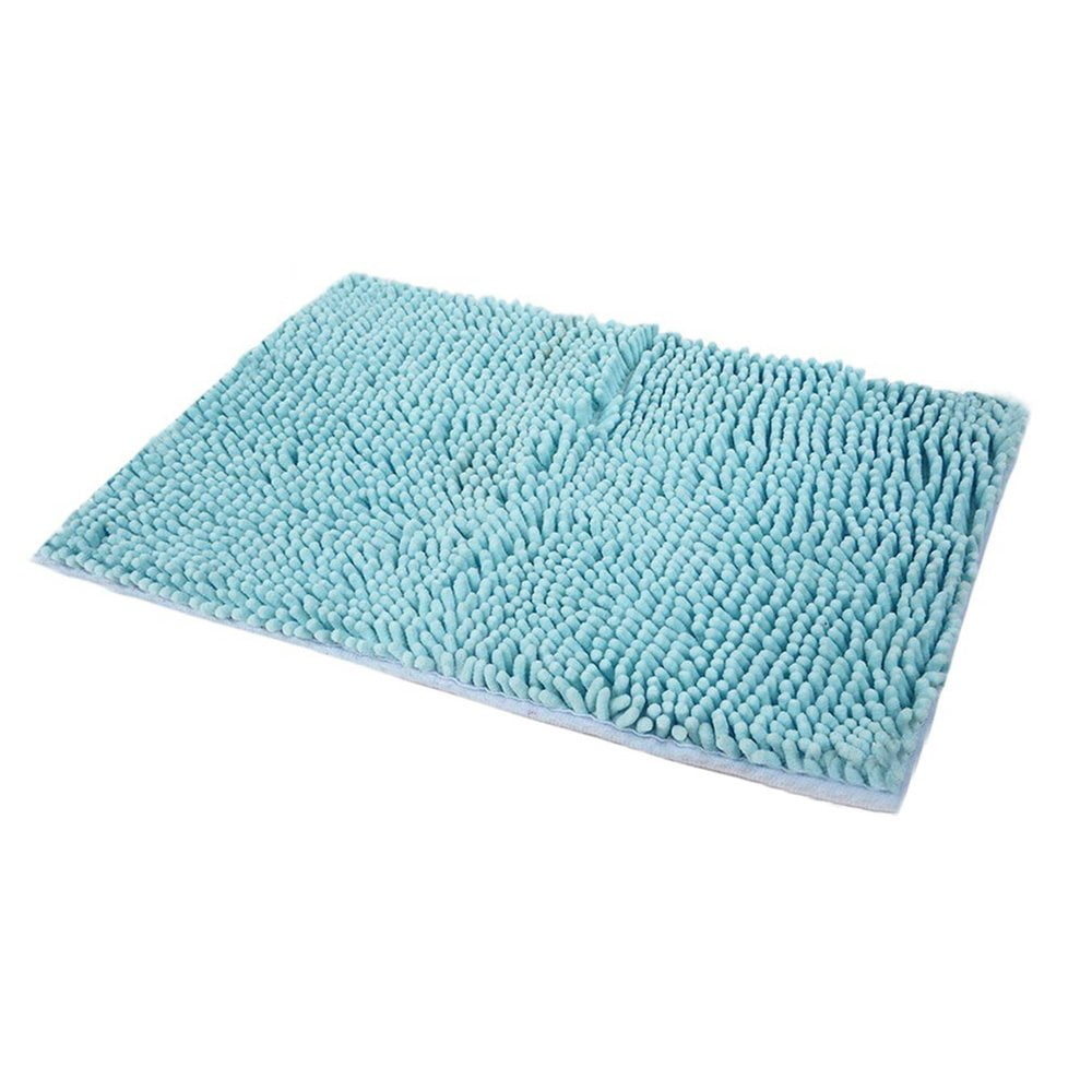 VINNED 40x60CM Large Size Solid Color Microfiber Chenille Bathroom