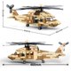 thumbnail image 3 of 2023 helicópteros de avión, modelo de avión, bloques de construcción, bombardero, ejército militar de los Estados Unidos, SWAT, policía, juguetes de construcción, 3 of 4