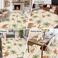 thumbnail image 5 of Large Area Rugs for Living Room Bedroom, Date Coconut Tree 8'x10' Rug Washable Carpet Runner Indoor Outdoor, Desert Camels Botanical Tropical Beige Non Slip Floor Mats Rug for Kitchen, Patio, 5 of 8