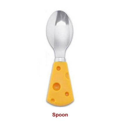 

creative super cute cheese knife and fork butter cake bread dessert cute breakfast with fork