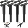 thumbnail image 1 of 4pcs Adjustable Metal Bed Legs Retractable 18-33cm - for Kitchen Furniture, Cupboards, Sofas, Beds, 1 of 5
