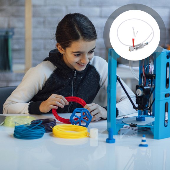 KALLORY 1 Set 3d Printing Head Accessory Kit Printer Extruder 3d Printer Extruder Assembly Compatible For Anycubic